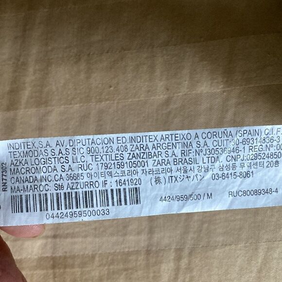 Zara NWOT High Waist Satin Effect A-Line Mini Skirt and Crop Top Both Size M. - Picture 9 of 9